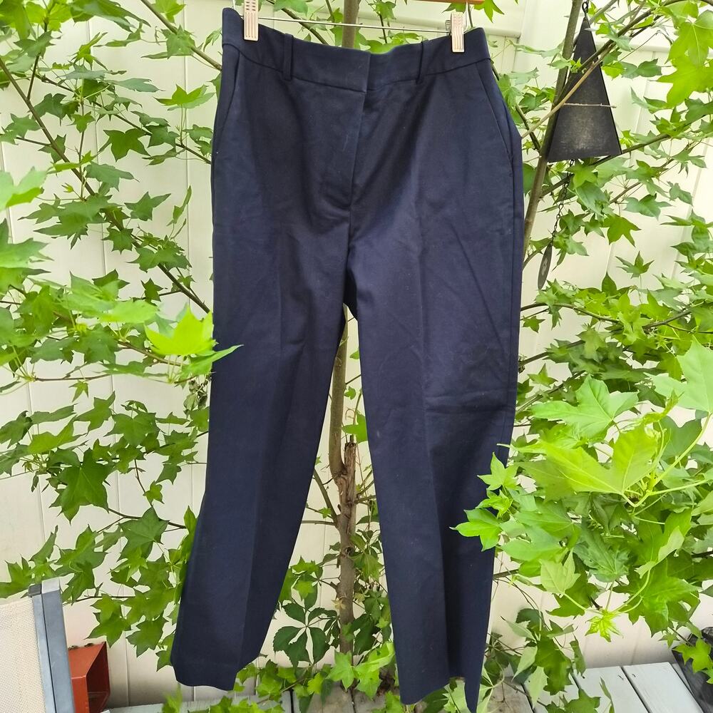 NWT Boden Richmond Navy Blue Straight Leg Trousers - Sz US10 UK14